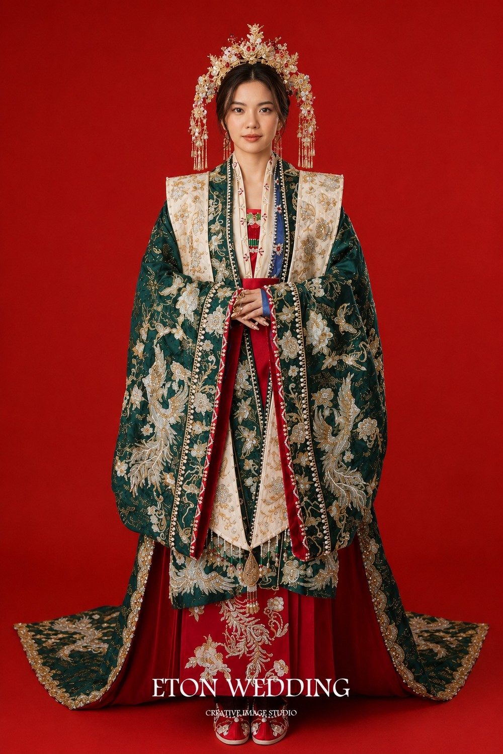 中式禮服,中式婚紗,漢服,漢婚服